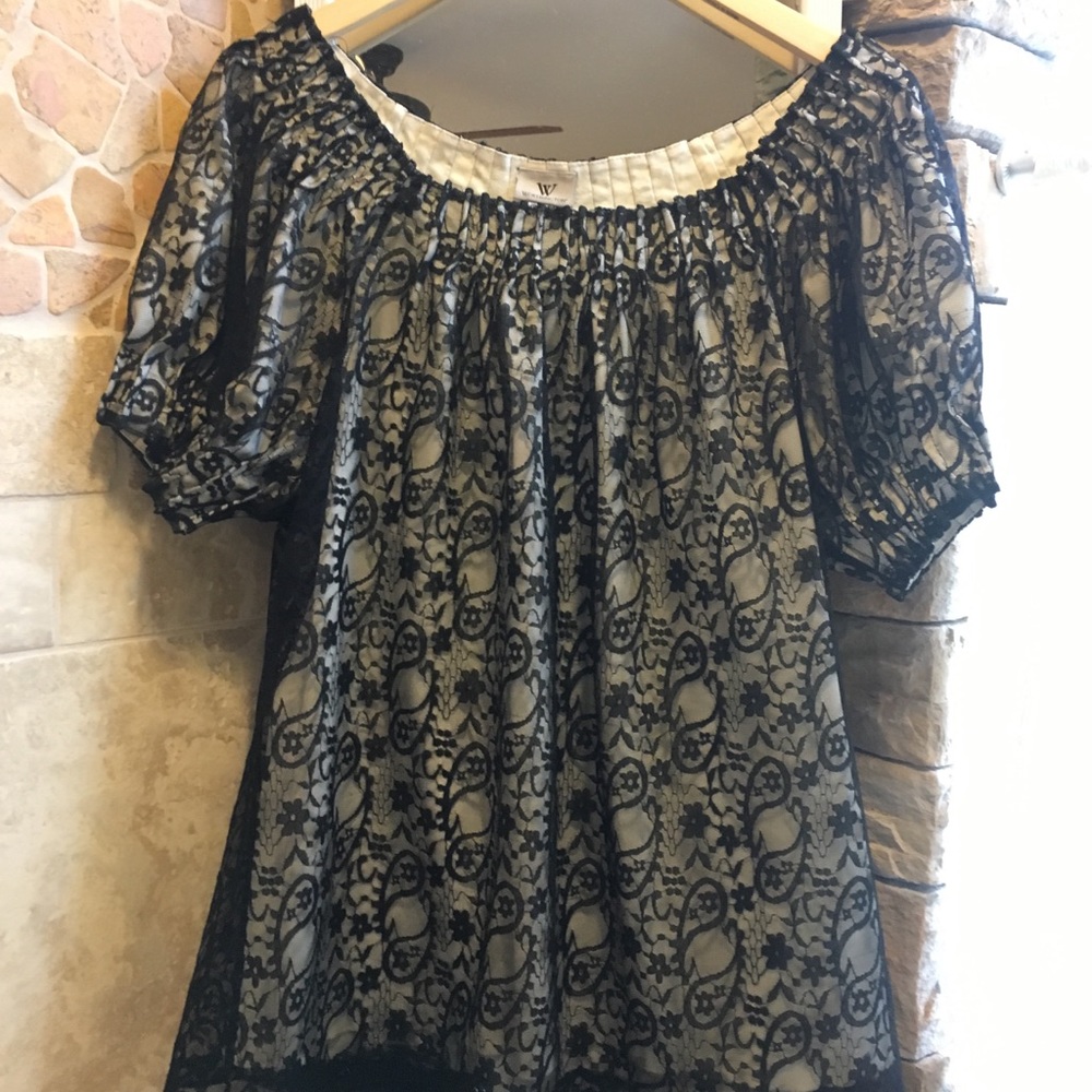 🖤🙌🏼 Worthington B&W Blouse
